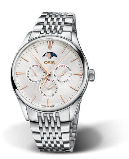 Artelier Complication, 40.00 mm, Grey, Stainless steel Strap, Stainless steel crown, Multi-piece stainless steel case