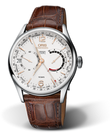 Artelier Calibre 113, 43mm, Grey, Leather Strap, Stainless steel crown, Multi-piece stainless steel case