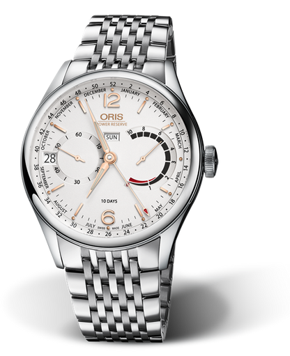 Artelier Calibre 113, 43mm, Grey, Stainless steel Strap, Stainless steel crown, Multi-piece stainless steel case