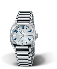 Frank Sinatra Lady Date, 29.00 x 29mm, Grey, Stainless steel Strap, Stainless steel crown, Multi-piece stainless steel case, flexible lugs