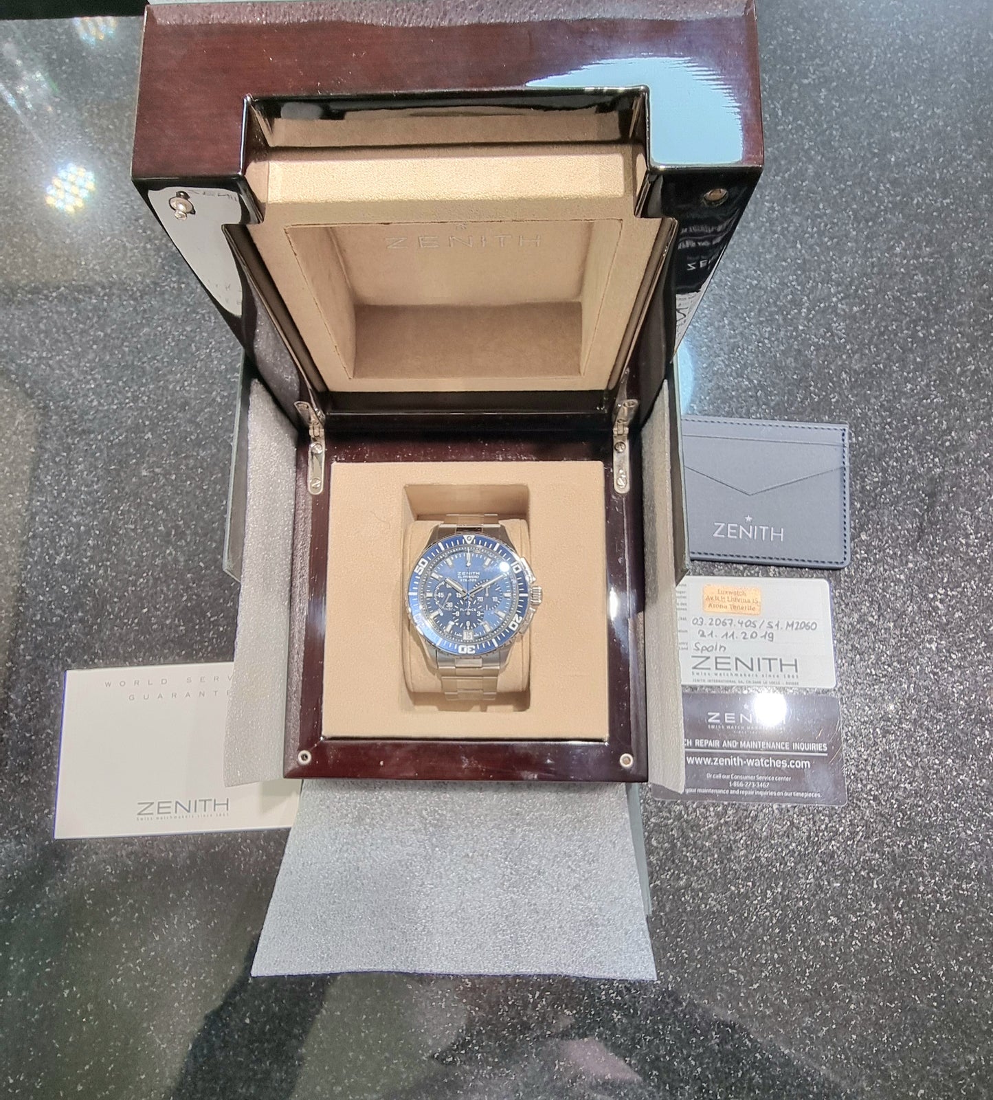 Zenith El Primero Stratos Flyback 03.2067.405