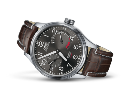 Big Crown ProPilot Calibre 111, Grey, Leather Strap