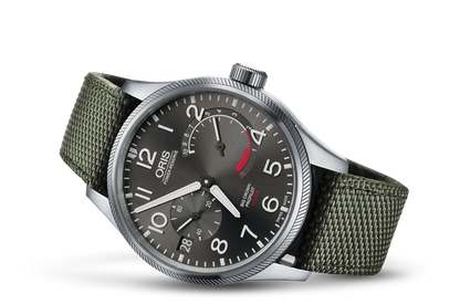Big Crown ProPilot Calibre 111, Grey, Textile Strap
