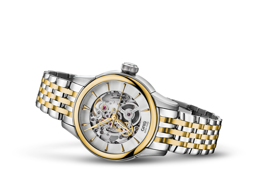 Artelier Skeleton, Grey, Stainless steel Strap