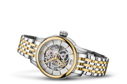 Artelier Skeleton, Grey, Stainless steel Strap