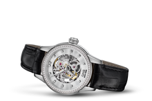 Artelier Skeleton Diamonds, Grey, Leather Strap