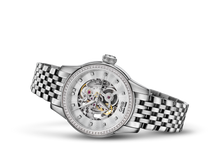 Artelier Skeleton Diamonds, Grey, Stainless steel Strap