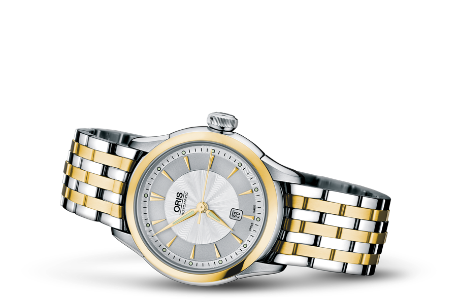 Artelier Date, Grey, Stainless steel Strap