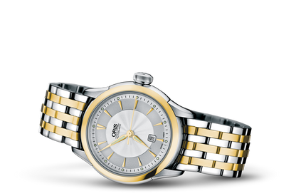Artelier Date, Grey, Stainless steel Strap