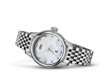 Artelier Date Diamonds, White, Stainless steel Strap