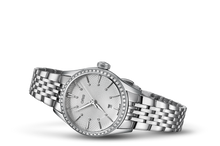 Artelier Date Diamonds, Grey, Stainless steel Strap