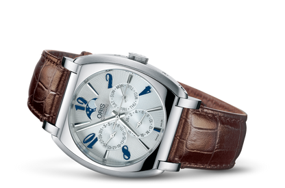 Frank Sinatra Complication, Grey, Leather Strap
