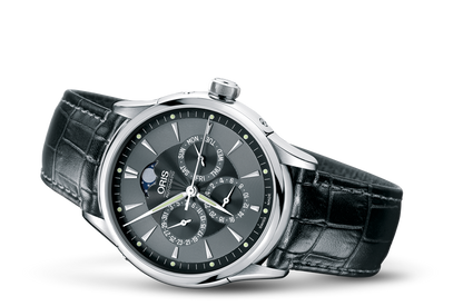 Artelier Complication 2007, Black, Leather Strap