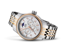 Big Crown Complication, Grey, Stainless steel Strap