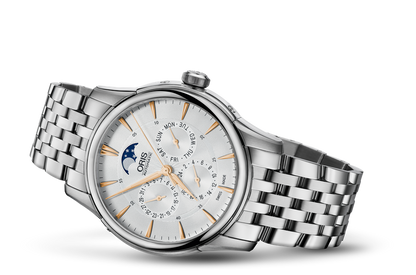 Artelier Complication, Grey, Stainless steel Strap