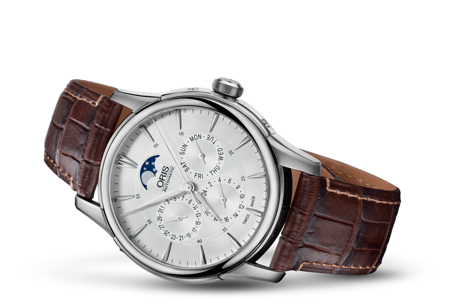 Artelier Complication 2007, Grey, Leather Strap