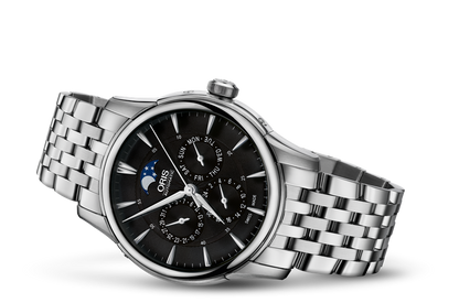 Artelier Complication 2007, Black, Stainless steel Strap