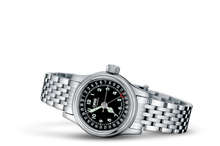 Big Crown Original Pointer Date, Black, Stainless steel Strap