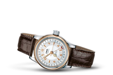 Big Crown Original Pointer Date, Grey, Leather Strap
