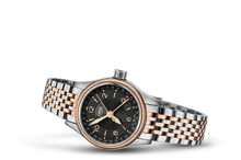 Big Crown Pointer Date, Black, Stainless steel Strap