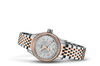 Big Crown Original Pointer Date, Grey, Stainless steel Strap