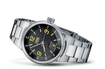 WilliamsF1 Team Day Date 2004, Black, Stainless steel Strap