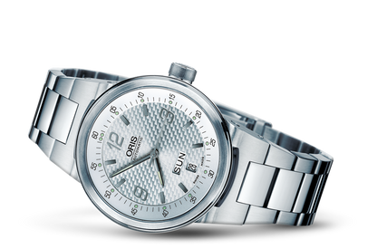 WilliamsF1 Team Day Date 2004, Grey, Stainless steel Strap