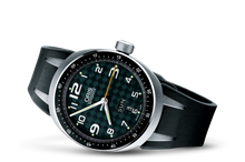 TT3 Day Date, Green, Rubber Strap