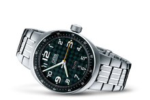 TT3 Day Date, Green, Titanium Strap