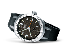 TT3 Day Date, Brown, Rubber Strap