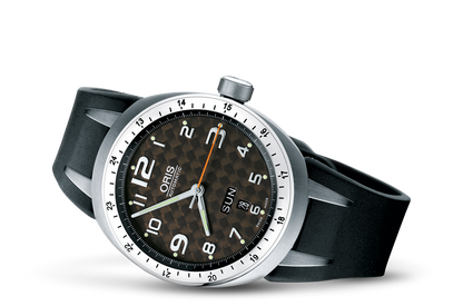 TT3 Day Date, Brown, Rubber Strap