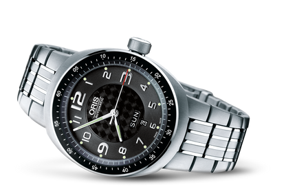 TT3 Day Date, Black, Titanium Strap