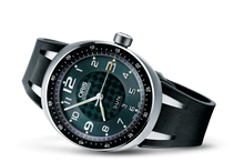 TT3 Day Date, Green, Rubber Strap