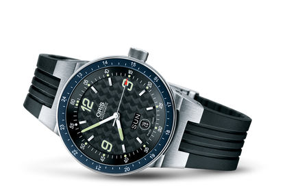 WilliamsF1 Team Day Date 2004, Black, Rubber Strap