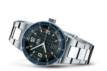 WilliamsF1 Team Day Date 2004, Black, Stainless steel Strap