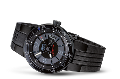 Kazuki Nakajima Limited Edition, Black, Rubber Strap