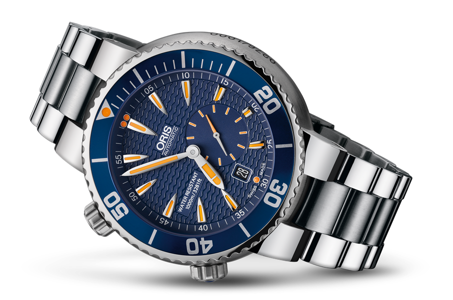 Great Barrier Reef" Limited Edition, Blue, Stainless steel Strap