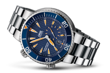 Great Barrier Reef" Limited Edition, Blue, Stainless steel Strap