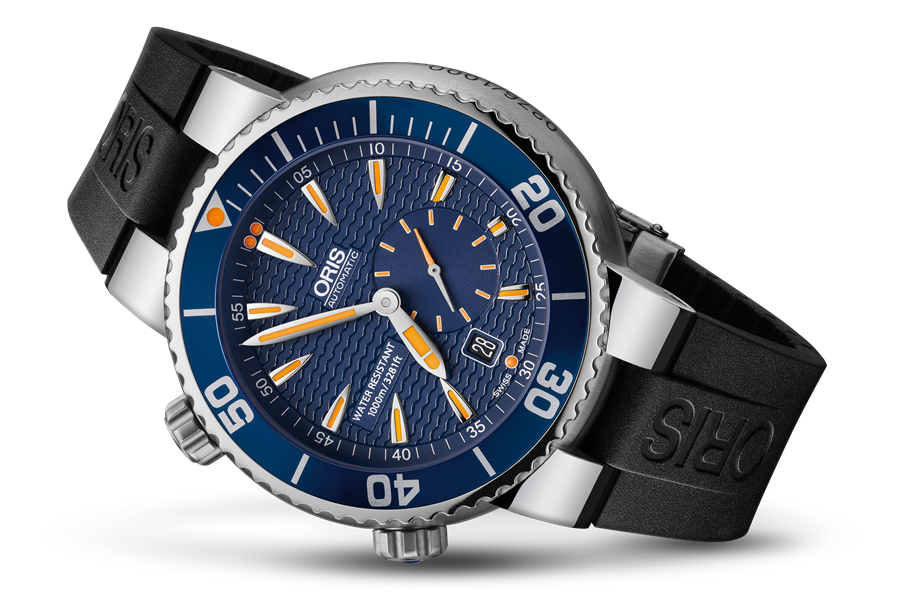 Great Barrier Reef" Limited Edition, Blue, Rubber Strap