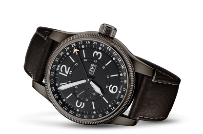 Swiss Hunter Team Limited Edition, Black, Leather Strap