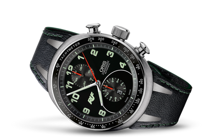 RUF CTR3 Chronograph Limited Edition, Black, Leather Strap