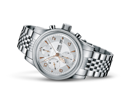 Big Crown Chronograph, Grey, Stainless steel Strap
