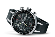 TT3 Chronograph, Black, Rubber Strap