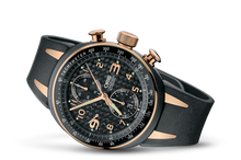 TT3 Chronograph, Black, Rubber Strap