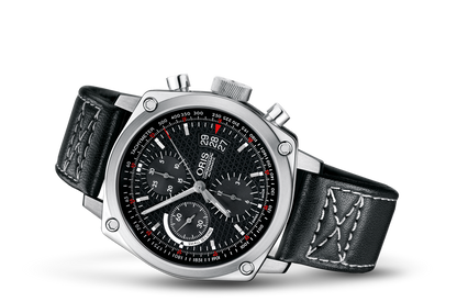 BC4 Chronograph, Black, Leather Strap