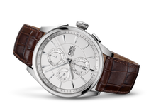 Artix Chronograph, Grey, Leather Strap