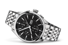 Artix Chronograph, Black, Stainless steel Strap