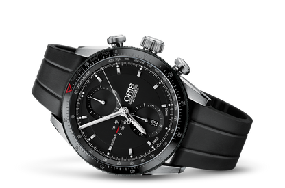 Artix GT Chronograph, Black, Rubber Strap