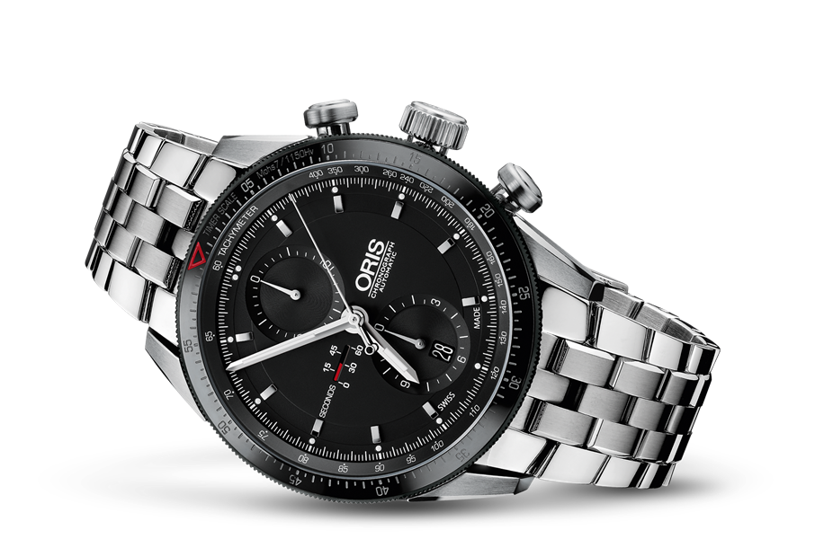 Artix GT Chronograph, Black, Stainless steel Strap