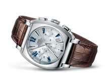 Frank Sinatra Chronograph, Grey, Leather Strap